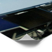 Kontrolle Room Johnson Space Center Poster (Ecke)