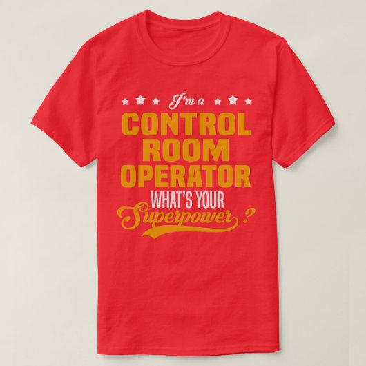 Kontrolle Room Operator T-Shirt (Design vorne)