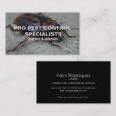 Kontrolle-Service-Foto Visitenkarte (Vorne/Hinten)