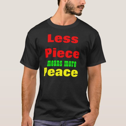 Kontrolle-Spruch T-Shirt (Vorderseite)