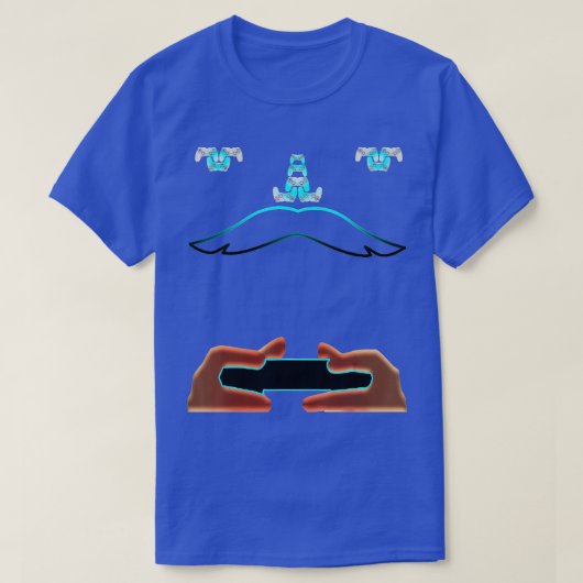Kontrolle Stack Kontrolle Alle Dinge Video Game Co T-Shirt (Design vorne)
