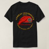 Kontrolle-Team-Abzeichen mit Red Beret SOF USAF X T-Shirt (Design vorne)