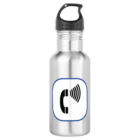 Kontrolle Telefon Edelstahlflasche (Vorderseite)
