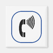 Kontrolle Telefon Magnet (Vorne)