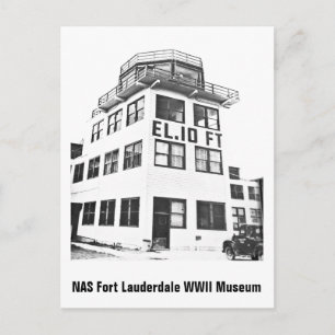 Kontrolle Tower bei NAS Fort Lauderdale Postkarte