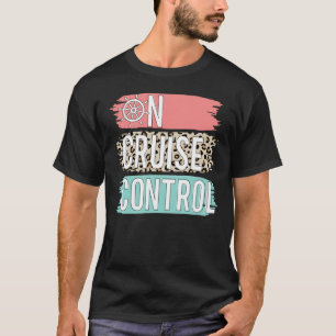 Kontrolle über Kreuzfahrtschiff Sommerferienfamili T-Shirt
