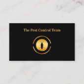 Kontrolle und Ausrottung von klassischen Schädling Visitenkarte (Vorderseite)