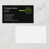 Kontrolle und Beurteilung der Zuhause Visitenkarte (Vorne/Hinten)