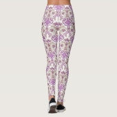 Kontrolle und Neon Leggings | Bildhauerfahne (Rückseite)