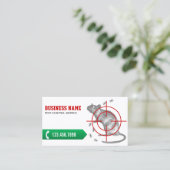 Kontrolle und Vermeidung von Schadorganismen Visitenkarte (Stehend Vorderseite)