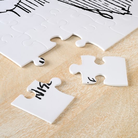 Kontrolle Verkehrsleuchten in einem Supermarkt Puzzle (Seite)