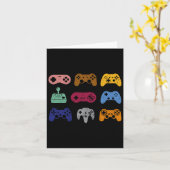 Kontrolle Video Game Controller Console Gaming Ret Karte (Gelbe Blume)