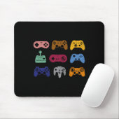 Kontrolle Video Game Controller Console Gaming Ret Mousepad (Mit Mouse)
