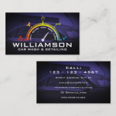 Kontrolle  visitenkarte (Vorne/Hinten)