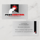 Kontrolle Visitenkarte (Vorne/Hinten)