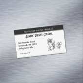 Kontrolle von Nagetieren und Schädlingen Magnetische Visitenkarte (Beispiel)