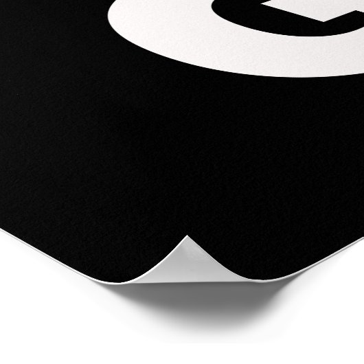 Kontrolle von Waffen - Kinder schützen, keine Gewa Poster (Ecke)