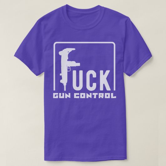 Kontrolle weiß T-Shirt (Design vorne)
