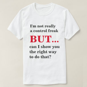 Kontrollen-Freak T-Shirt