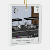 Kontrollen-Gruppen-Labrador-MäuseCartoon Keramikornament (Rechts)