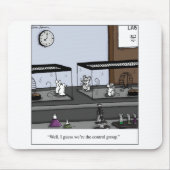 Kontrollen-Gruppen-Labrador-MäuseCartoon Mousepad (Vorne)