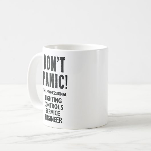 Kontrollen-Techniker Kaffeetasse (Vorderseite Links)