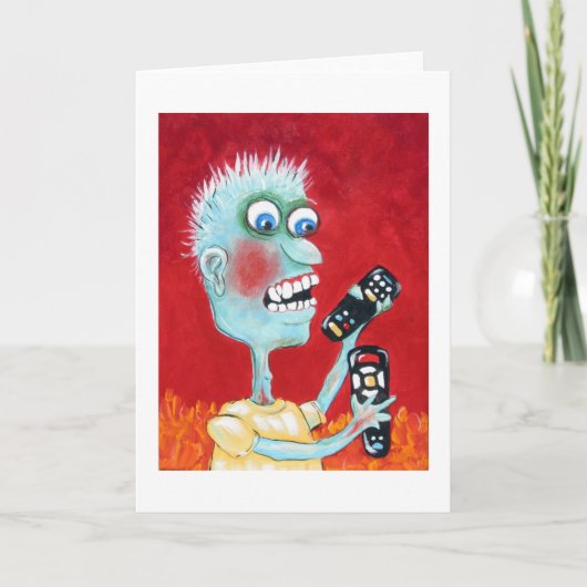 Kontrollen-ungewöhnliche Karte (Vorderseite)