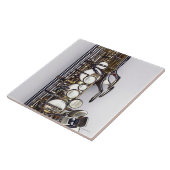 Kontrollen von Saxophone Fliese (Seite)