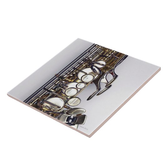 Kontrollen von Saxophone Fliese (Seite)