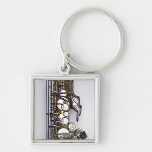 Kontrollen von Saxophone Schlüsselanhänger