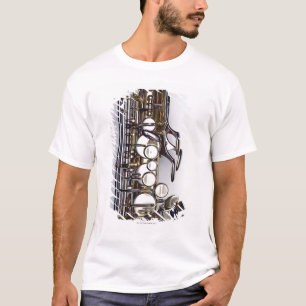 Kontrollen von Saxophone T-Shirt