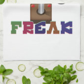 Kontrollfreak Geschirrtuch (Gefaltet)