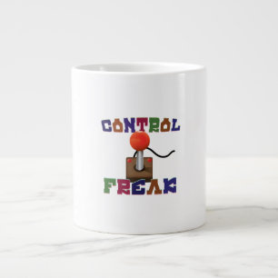 Kontrollfreak Jumbo-Tasse
