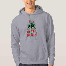 Kontrolliere deine Emotionen Stier Handelsmentalit Hoodie