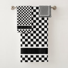 Kontrolliert Badhandtuch Set