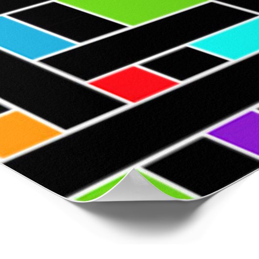 Kontrollierte Randomie 1 Poster (Ecke)