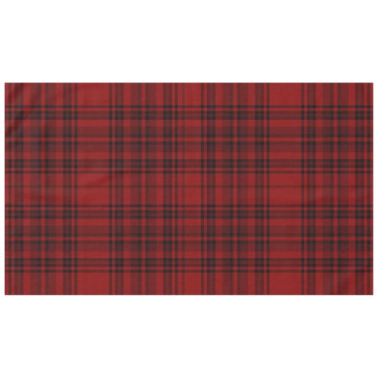 KONTROLLIERTES LAND KARIERT ROT TISCHDECKE (Vorderseite (Horizontal))