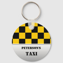 Kontrolliertes Taxi-Monogramm Schlüsselanhänger