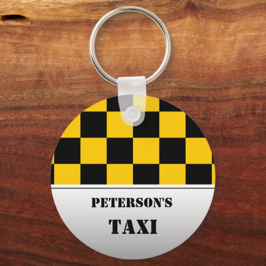 Kontrolliertes Taxi-Monogramm Schlüsselanhänger (Vorderseite)