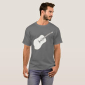 Kontur Art - Gitarre zeichnend Shirts (Vorne ganz)