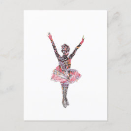 Kontur Ballerina Postkarte