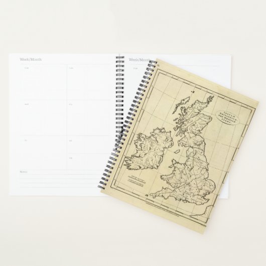 Kontur Britische Inseln Planer (Anzeige)