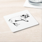 Kontur Bulldog Untersetzer (angewinkelt)
