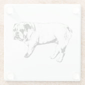 Kontur Bulldog Untersetzer (Rückseite)