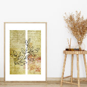 Kontur Butterfly Background Poster