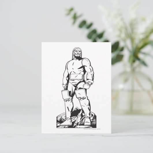 Kontur Darkseid Postkarte (Stehend Vorderseite)