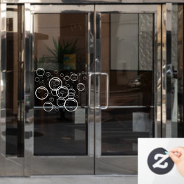 Kontur der Hautfarbe Fensteraufkleber