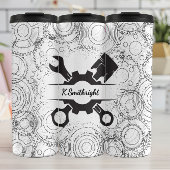 Kontur der Kolbenstange Thermosbecher