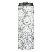 Kontur der Kolbenstange Thermosbecher (Rückseite)