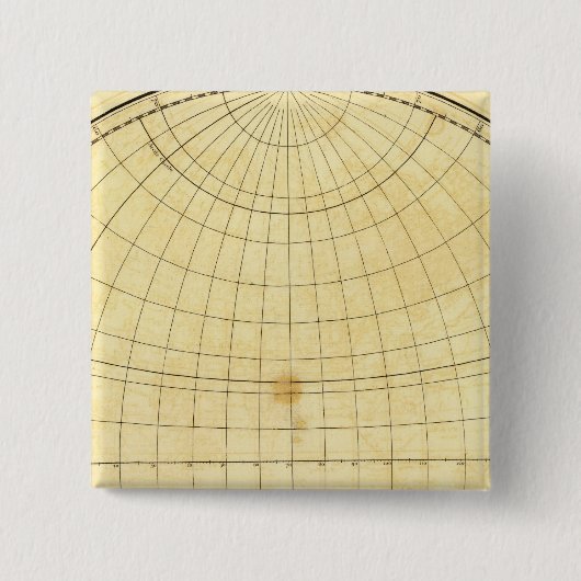 Kontur der östlichen Hemisphäre Button (Vorderseite)